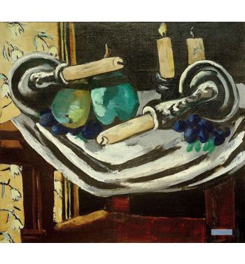Still Life With Overturned Candles