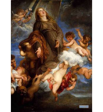 Saint Rosalie Interceding For The Plague-Stricken Of Palermo