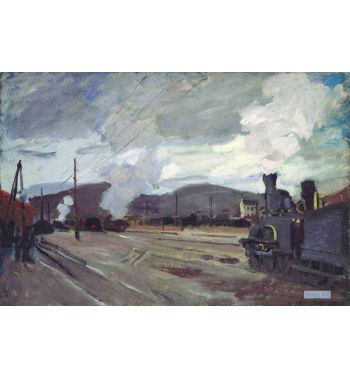 The Railway Station At Argenteuil 1872
