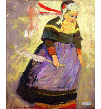 Breton Woman, 1904