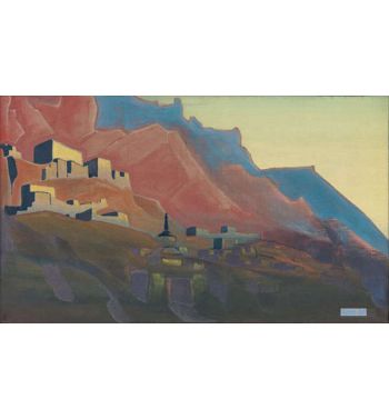 Ladakh, Sunset, Holy Mountains Series, 1933