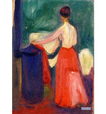 Nude With Red Skirt, 1902