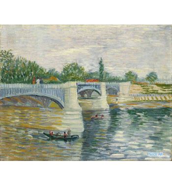 The Seine With The Pont De La Grande Jette