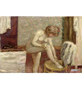 In The Washroom, 1907