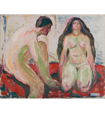 Naked Man And Woman, 1910S