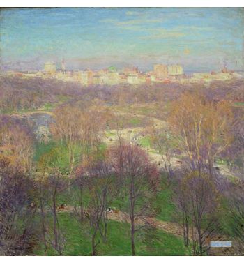 Early Spring Afternoon, Central Park, 1911
