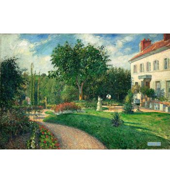 The Garden Of Les Mathurins At Pontoise