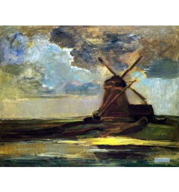 Windmill In The Gein, c1906 07