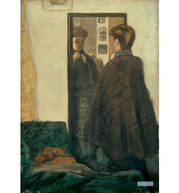 Woman In Front Of The Mirror