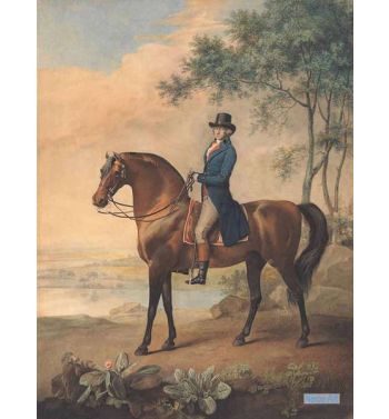 Warren Hastings On His Arabian Horse