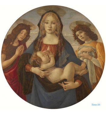 Virgin And Child With Saint John And An Angel