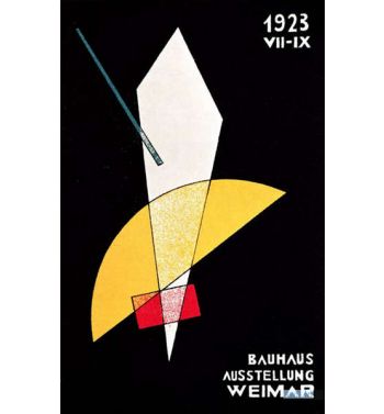 Poster For A Bauhaus Exhibition In Weimar, Germany, 1923