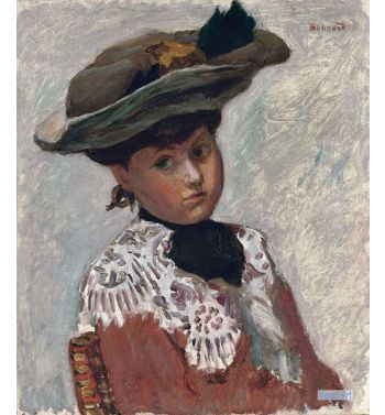 Portrait Of A Young Woman Or The Hat
