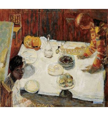 White Tablecloth Dining Room, 1925