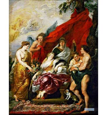 Birth Of The Dauphin At Fontainebleau