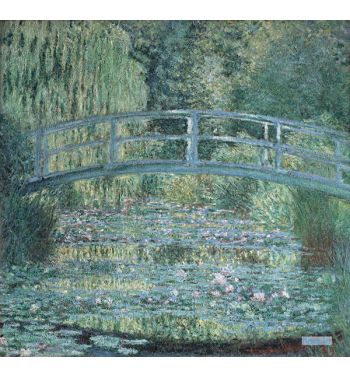 Water Lilies And Japanese Bridge