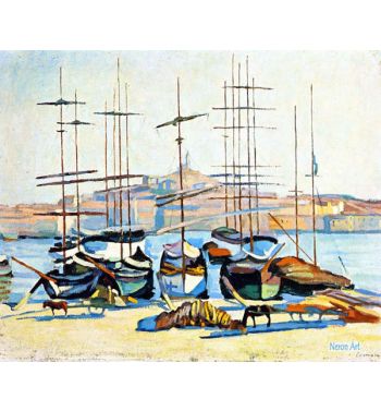 The Port Of Marseilles, 1904