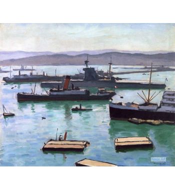 Ships In The Port, 1922