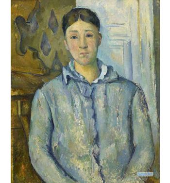 Madame Cézanne In Blue