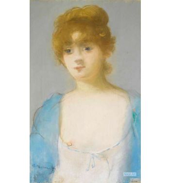 Young Woman In A Negligee