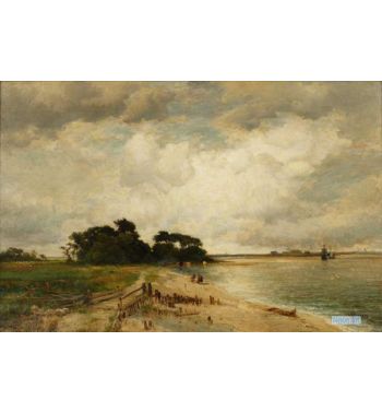 Three Mile Harbor, 1884