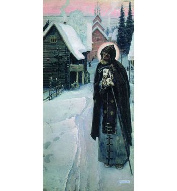 Saint Sergius Labours, Right Part Of The Triptych 1896