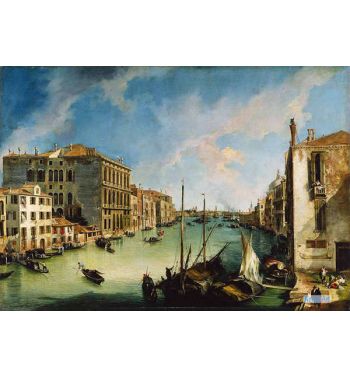 The Grand Canal From San Vio Venice