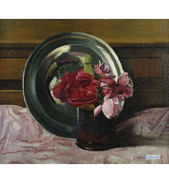 Still Life With Roses, Nature Morte Aux Roses, 1920