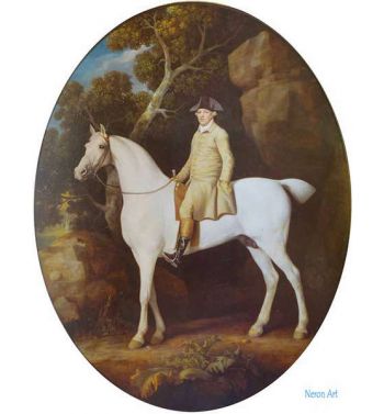 Selfportrait On Horseback