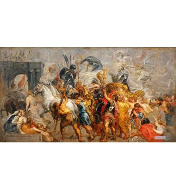 Triumphal Entry Of Henry IV Into Paris