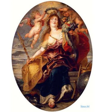 Allegorical Portrait Of Mary Of Medici