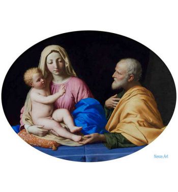 Holy Family Sassoferrato Condé Chantilly