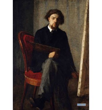 Self Portrait, 1858