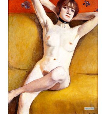 Nude On A Divan, 1912