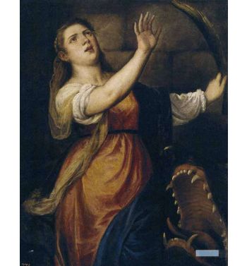 Saint Margaret And The Dragon 