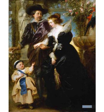 Artist's Wife Helena Fourment And Their Son Frans