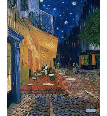 Cafe Terrace In Arles At Night