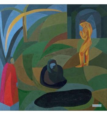 Composition With Three Figures