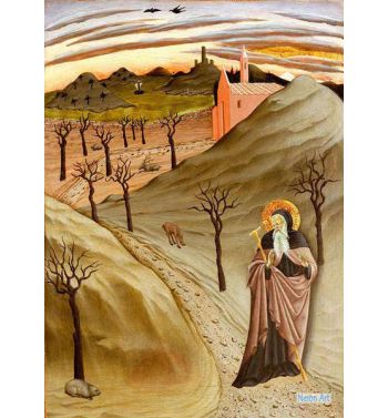 Saint Anthony The Abbot In The Wilderness