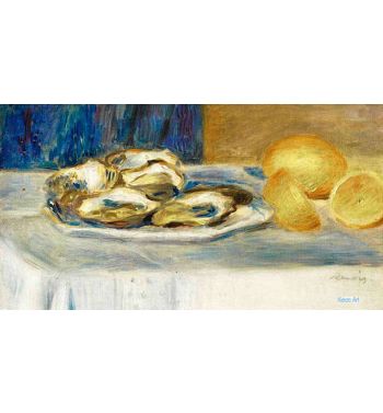 Still Life With Lemons And Oysters