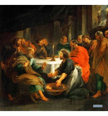 Christ Washing The Apostles' Feet