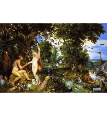 The Garden Of Eden With The Fall Of Man