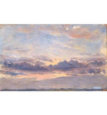 A Cloud Study, Sunset