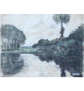 Isolated Tree On The Gein, 1906
