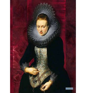 Young Woman With A Rosary