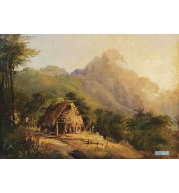 Hut In A Mountain Landscape Galipan