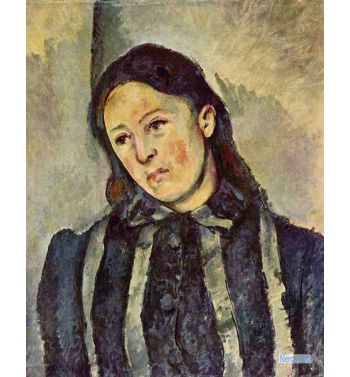 Portrait Of Madame Cézanne With Loosened Hair