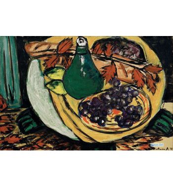 Autumn Still Life With Grapes