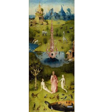 The Garden Of Earthly Delights Left Panel 