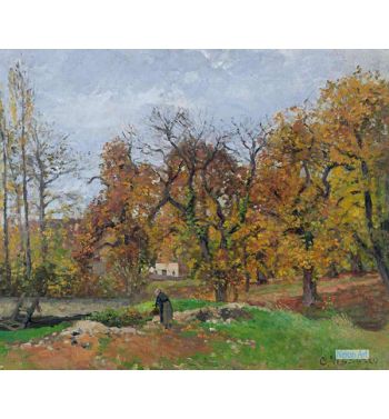 Autumn Landscape Near Pontoise